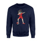 Dabbing Soccer For Girls Morocco Football Sweatshirt