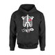 Halloween Baby Skeleton Hearth Hoodie