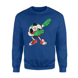 Dabbing Soccer Ball Iran Jersey Iranian Football Gift Sweatshirt