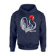 France Soccer Football World Jersey Allez Les Bleus Hoodie