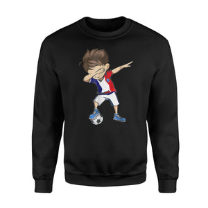 Dabbing Soccer France Jersey French Football Cup Sweatshirt