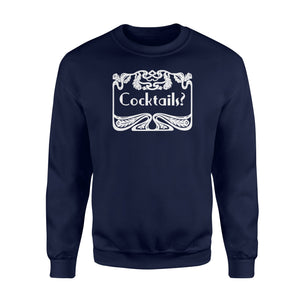 8 Cocktails 1920s Art Nouveau Easy Costume Party Outfits Sweatshirt