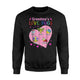 Grandmas Love Bugs Ethan Aiden Noah Olivia Isabella Sweatshirt