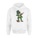 Dabbing Leprechaun Football St Patricks Day Hoodie