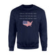 I Believe That We Will Win Soccer  Fleece Sweatshirt