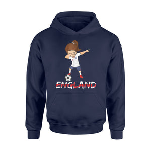 England Football English Soccer Dabbing Jersey Hoodie