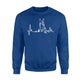 Heart Beat Horse Sweatshirt