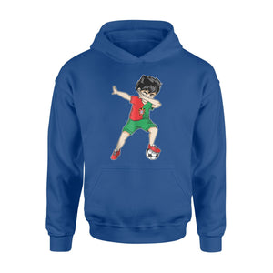 Dabbing Soccer Boy Portugal Football Portuguese Gift Hoodie
