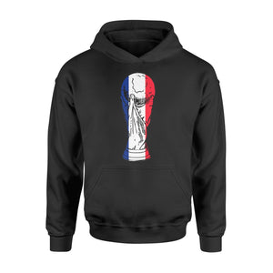 France Football And The Cup Goes To France Hoodie