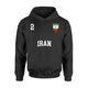Iran 2 Iranian Flag Soccer Team Football Hoodie