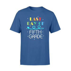 Funny Star Light Last Day Of Fifth Grade Graduation T-Shirt