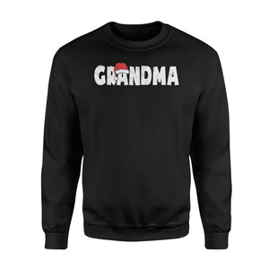 Grandma Christmas Santa Family Matching Pajamas Sweatshirt