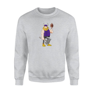 Funny Viking With A Football Skol To Minnesota Sweatshirt