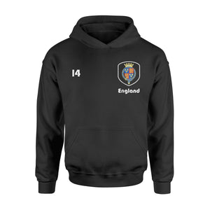 England Player 14 Soccer Russia Football Hoodie