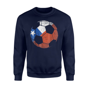 Chile Soccer Ball Flag Jersey Chilean Football Gift Sweatshirt