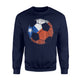 Chile Soccer Ball Flag Jersey Chilean Football Gift Sweatshirt