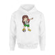 Dabbing Soccer Girl Mexico Jersey Mexican Football Hoodie