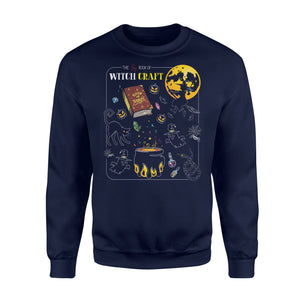 Book Of Witchcraft Halloween Sweatshirt