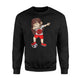 Dabbing Soccer Girl Japan Jersey - Japan Football Jfa  Sweatshirt
