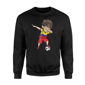 Dabbing Soccer Boy Colombia Jersey  Colombian Football Sweatshirt