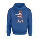 Flossing Soccer Boy Costa Rica Jersey Football Hoodie