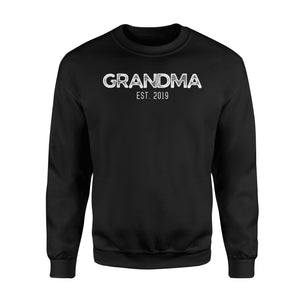Grandma Est 2019 New Grandma Sweatshirt