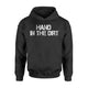 Football Lineman For Men Gloves Hand In The Dirt Hoodie