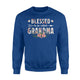 Blessed To Be Called Grandma Flower Style For Womens Sweatshirt