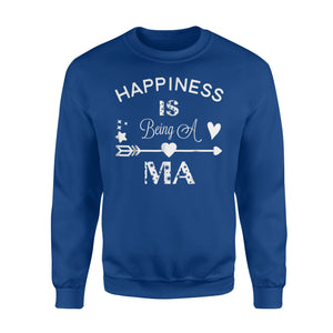 Funny Happiness Is Being A Ma Grandma Gift Sweatshirt