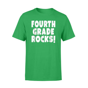Fourth Grade Rocks Funny Gift For 4th Grader T-Shirt