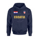 Croatia Soccer Jersey World Cup Football Fan Flag Gift Hoodie