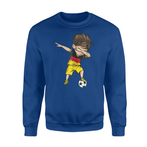 Dabbing Soccer Boy Germany Jersey  - German Football Sweatshirt