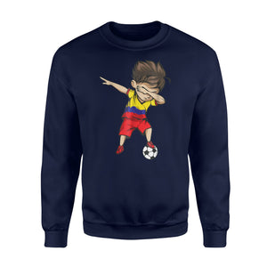 Dabbing Soccer Boy Colombia Jersey  Colombian Football Sweatshirt