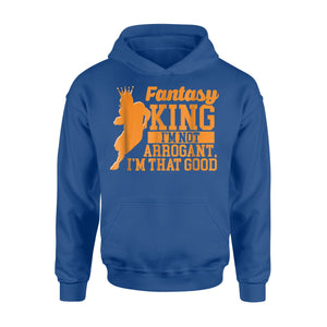 Fantasy King Funny Football Season Player Gift Hoodie