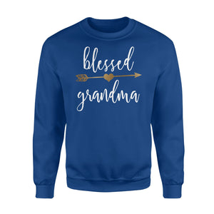 Cute Gold Arrow Blessed Grandma Sweatshirt