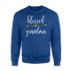 Cute Gold Arrow Blessed Grandma Sweatshirt