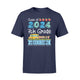 Cute Bus Boy Girl Class Of 2024 7th Grade Here I Come T-Shirt