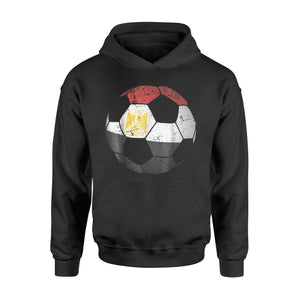 Egypt Soccer Ball Flag Jersey Egyptian Football Gift Hoodie