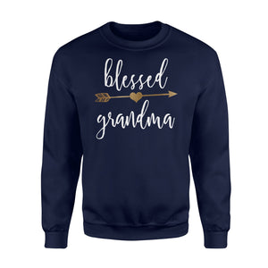 Cute Gold Arrow Blessed Grandma Sweatshirt