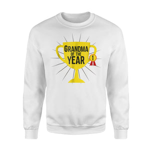Grandma of The Year World's Best Clothing Gift Sweatshirt