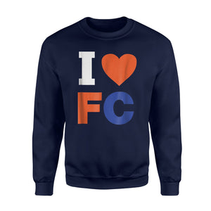 I Love Cincinnati Soccer FC Fleece Sweatshirt