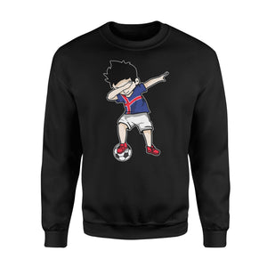 Dabbing Soccer Boy Iceland Football  Iceland Gift Sweatshirt