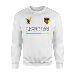 Cameroon SportSoccer Jersey Flag Football Sweatshirt