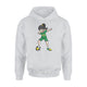 Dabbing Soccer Girl Fan Brazil Football Hoodie