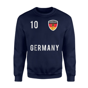 Germany Soccer Fan Jersey Number 10 For Men, Women And Kids Sweatshirt