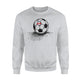 Costa Rica Soccer Ball Flag Jersey Costa Rica Football Sweatshirt