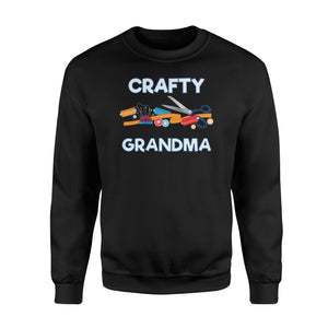 Crafty Grandma, Gift, Sewing, Crafting, DIY Hobby, L Sweatshirt