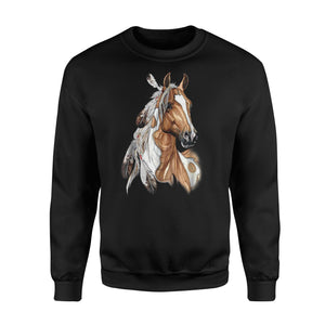 Horse Brown Horse For Girls Women Sweatshirt