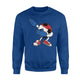 Dabbing Soccer Ball Netherlands Jersey  Dutch Football Sweatshirt