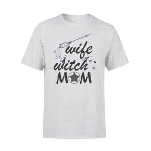 Wife Witch Mom Halloween T-shirt